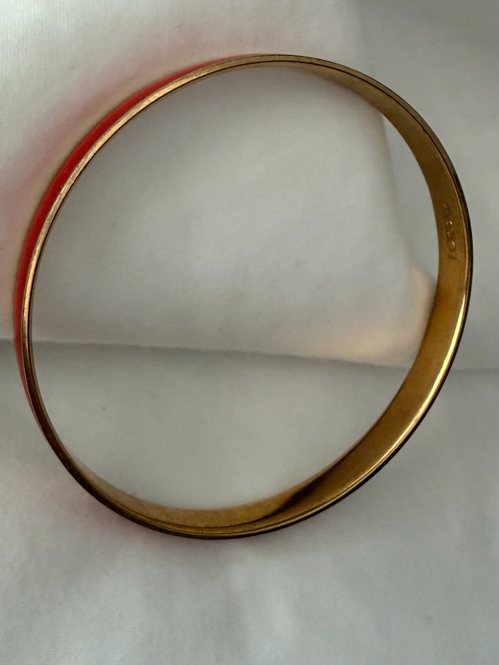 J. Crew Gold Tone Classic Bangle Bracelet